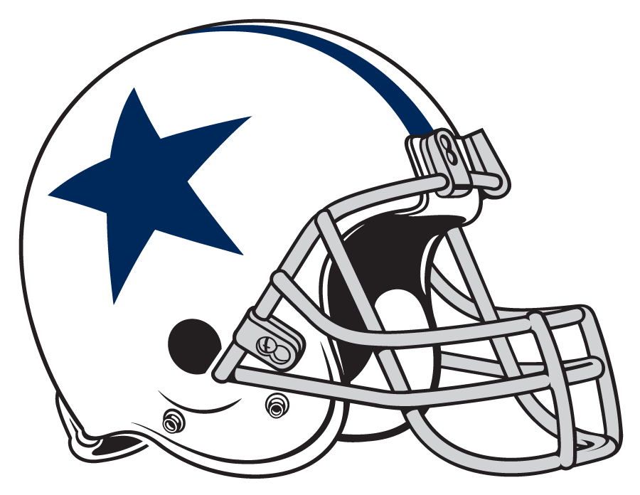 Dallas Cowboys 1960-1963 Helmet Logo iron on transfers for T-shirts